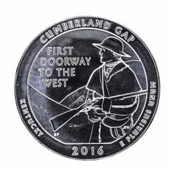 2016 5oz Silver ATB Cumberland Gap Kentucky Silver Coin