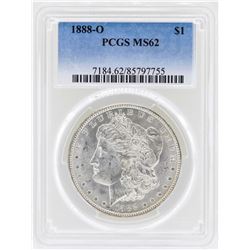 1888-O $1 Morgan Silver Dollar Coin PCGS MS62
