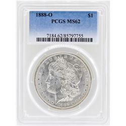 1888-O $1 Morgan Silver Dollar Coin PCGS MS62