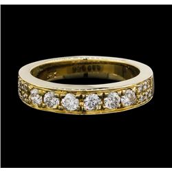 14KT Yellow Gold 0.60 ctw Diamond Ring