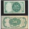 Image 2 : Set of 1874 Twenty-Five & Fifty Cent 5th Issue Fractional Notes