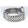 Image 3 : Rolex Mens 36mm Stainless Steel MOP Ruby String Diamond Datejust Wristwatch