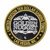 Image 2 : .999 Silver Golden Nugget Las Vegas, NV $10 Casino Limited Edition Gaming Token