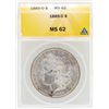 Image 1 : 1885-O $1 Morgan Silver Dollar Coin ANACS MS62