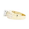 Image 3 : 14KT Yellow Gold Ladies 1.50 ctw Diamond Wedding Ring