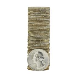 Roll of (40) 1960-D Brilliant Uncirculated Washington Quarters