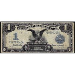 1899 $1 Black Eagle Silver Certificate Note