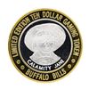 Image 1 : .999 Silver Buffalo Bills Resort & Casino $10 Limited Edition Gaming Token