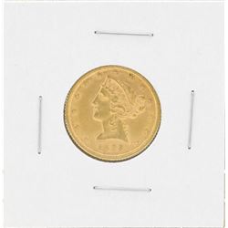 1899 $5 Liberty Head Half Eagle Gold Coin