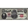 Image 1 : 1907 $5 Woodchopper Legal Tender Note