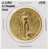 1925 $20 Saint Gaudens Double Eagle Gold Coin