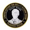 .999 Silver Flamingo Hilton $10 Casino Limited Edition Gaming Token
