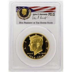 2014-W Kennedy 50th Anniversary First Strike Half Dollar Gold Coin PCGS PR69DCAM