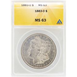 1883-O $1 Morgan Silver Dollar Coin ANACS MS63