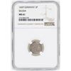 Image 1 : 1669 Germany 3 Pfennig Silesia Coin NGC MS61