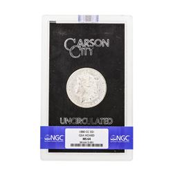 1880-CC $1 Morgan Silver Dollar Coin NGC MS64 GSA