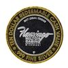 Image 2 : .999 Silver Flamingo Hilton $10 Casino Limited Edition Gaming Token
