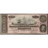 Image 1 : 1864 $20 Confederate States of America Note