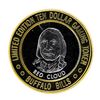 Image 1 : .999 Silver Buffalo Bills Resort & Casino $10 Limited Edition Gaming Token