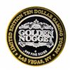 .999 Silver Golden Nugget Las Vegas, NV $10 Casino Limited Edition Gaming Token