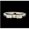 14KT White Gold 0.40 ctw Diamond Ring