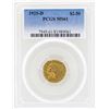 1925-D $2 1/2 Indian Head Quarter Eagle Gold Coin PCGS MS61