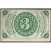 Image 2 : March 3, 1863 Three Cents Third Issue Fractional Currency Note