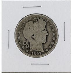 1897-O Barber Quarter Silver Coin