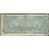 Image 2 : 1864 $20 Confederate States of America Note