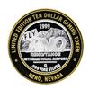 Image 2 : .999 Silver Reno/Tahoe International Airport $10 Casino Limited Edition Gaming T