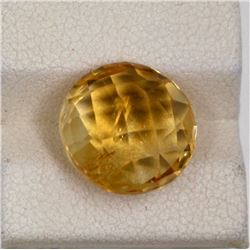 7.50ct Natural citrine round cut