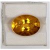 Image 1 : 8.07ct Natural citrine oval cut