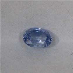 0.61ct Natural ceylon blue Sapphire oval cut