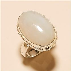 Moonstone RING Solid Sterling Silver