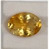 Image 1 : 7.93ct Natural citrine oval cut