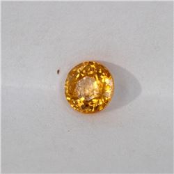 0.83ct Natural spessartite round cut