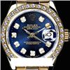 Image 1 : Rolex Men's 18K Yellow President, QuickSet, Diamond Dial & Diamond Bezel - REF-1243W6K