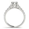 Image 2 : 1.55 CTW Certified VS/SI Diamond Solitaire Ring 18K White Gold - REF-498N5A - 28131