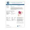 Image 3 : 1.27 CTW Ruby & Diamond Ring 14K Rose Gold - REF-39N3A - 10095