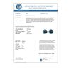 Image 3 : 1.08 CTW Certified Intense Blue SI Diamond Solitaire Stud Earrings 10K Rose Gold - REF-87M2F - 36593
