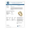 Image 3 : 1.70 CTW Cushion VS/SI Diamond Solitaire Micro Pave Ring 18K Yellow Gold - REF-472Y7X - 37165