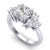 Image 1 : 2.1 CTW VS/SI Diamond Solitaire Ring 18K White Gold - REF-563M6F - 36941