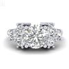 Image 2 : 2.1 CTW VS/SI Diamond Solitaire Ring 18K White Gold - REF-563M6F - 36941