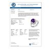 Image 3 : 3.90 CTW Tanzanite & Diamond Ring 18K White Gold - REF-143W6H - 11904