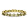 Image 1 : 13.87 CTW Tourmaline & Diamond Bracelet Yellow Gold 10K Yellow Gold - REF-271N6A - 40474