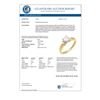 Image 3 : 0.75 CTW Certified VS/SI Diamond Solitaire Ring 14K Yellow Gold - REF-119H5M - 11631