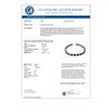 Image 3 : 21.0 CTW Garnet Bracelet 10K White Gold - REF-56R7K - 13709