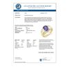 Image 3 : 3.52 CTW Tanzanite & Diamond Ring 14K Yellow Gold - REF-114H2M - 14458