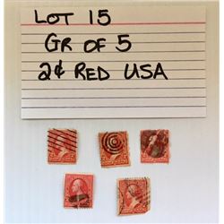 STAMPS, USA, 2 CENTS