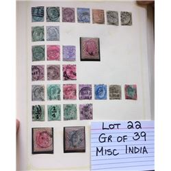 STAMPS, INDIA